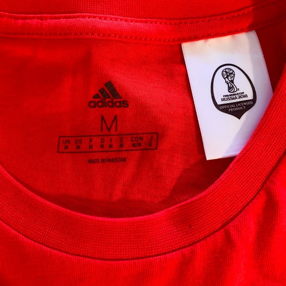 Adidas 2018 Fifa World Cup España t-shirt, size M, NWOT - Picture 5 of 5